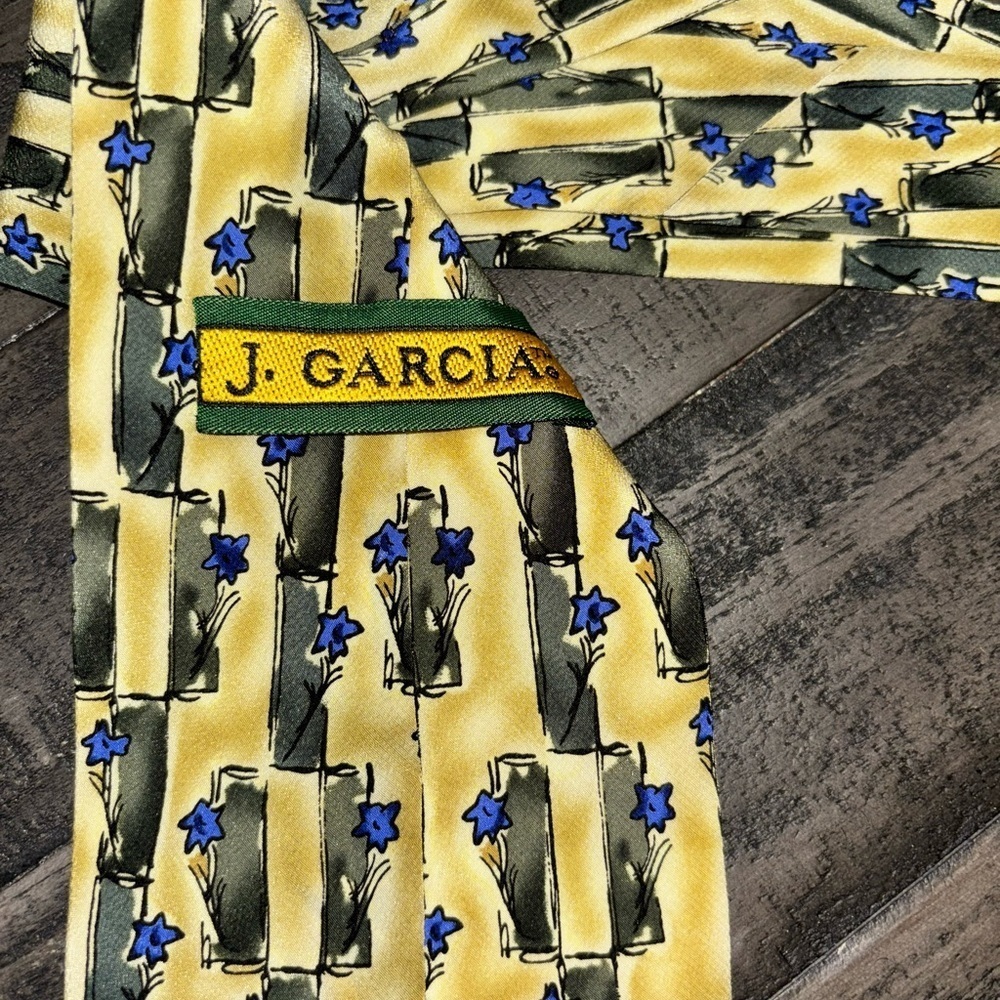 J. Garcia Silk Neck Tie Collection 15 The tree​​​​ - Picture 2 of 3